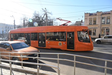 В Хабаровске 21 октября временно изменится маршрут движения трамваев № 1 и 2